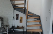 L’escalier esprit loft à Paimpol L’escalier esprit loft à Paimpol