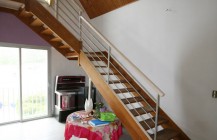Relookage d’un escalier bois naturel Relookage d’un escalier bois naturel